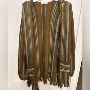 Another love size xl striped sweater in beautiful fall colors.